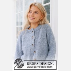 Drops - Foggy Autumn Cardigan